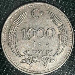 TÜRKİYE  1991  1000 LİRA