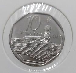 2008 KUBA 10 CENTAVOS ORİJİNAL MADENİ PARASI ÇİL N4N2R1 NADİRDİR