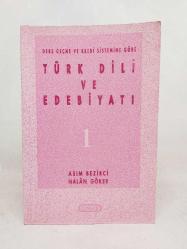 Ders Geçme ve Kredi Sistemine Göre Türk Dili ve Edebiyatı 1