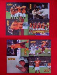Galatasaray Fernando Muslera, Mauro İcardi, Takım Kadrosu - 8 Poster - Çift Taraflı