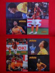 Galatasaray Fernando Muslera, Mauro İcardi - 7 Poster - Çift Taraflı