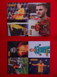Galatasaray Fernando Muslera, Mauro İcardi - 8 Poster - Çift Taraflı