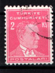 1953-1954 Sekizinci ATATÜRK Serisi 2 Kuruş (tp0657)
