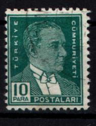 1933-1940 İkinci ATATURK Serisi 10 Para (tp0658)