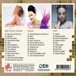EBRU GÜNDEŞ 3 CD BİZE DE BU YAKIŞIR KAÇAK EVET 2015 CD SET