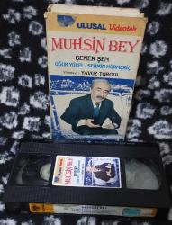 MUHSİN BEY 1987 ORJİNAL BANDROLLÜ ULUSAL VİDEOTEK KARTONETLİ (NADİR)