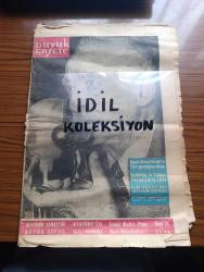 Büyük Gazete - Turkish Newspaper - 9 Haziran 1960 - Orgeneral Cemal Gürsel'in Türk gençliği hitabı - Gaziantep ve Topkapı olaylarının iç yüzü Fotoğrafı - İsmail Mahir Paşa nasıl öldürülmüştü - Atatürk'ün gizli merkezi yazan Sadi Borak - İsmet İnönü katiller topkapı'da otomobilinde öldürmek istediler - Lüks Nermin diyor ki Fotoğrafı - şehit teğmen Ali İhsan Kalmaz'ın ailesi Fotoğrafı - Yılın en güzel sergilerinden Füreyya'nın seramik sergisi - boş yuvalar yazan Kerime Nadir - eskici ve oğulları yazan Orhan Kemal - hayatım ve füzelerim yazan roket alimi W. Von Braun'un kendi kaleminden - Gina Lollobrigida oğlu ile kocasına bir vatan buldu Fotoğrafı - hemen her yerli filmde karşılaştığımız Ahmet Tarık Tekçe Fotoğrafı - Fenerbahçe takımının yeni koruyucu meleği Sandro Puppo - tatlı Yıldız Mualla Kaynak Fotoğrafı - Cezayir korsanları yazan ve çizen halikarnas balıkçısı - Jiu Jitsu mecburiyet olmazsa unutacaksın Fotoğrafı - büyük bir Fransız ozanı Henri Michaux - Muhterem Nur Fotoğrafı