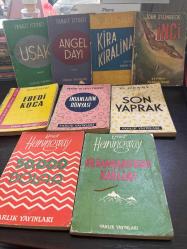 Ernest hemingway, 50000 dolar, klimanjaronun karları - o. Henry, son yaprak- sanır-exupery, insanların dünyası- dostoyevski, ebedi koca- Steinbeck, inci- Panait ıstrati, kira karalina, angrl dayı, Uşak