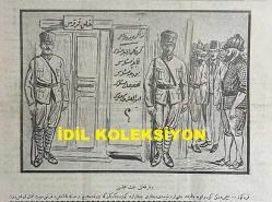 Osmanlıca Karagöz Mizah Dergisi-Gazetesi, Orijinal Dönem Basım, (Ottoman Magazine-Newspaper-Journal Illustré Cara-Gueuz) - 16 Nisan 1924 - Sayı: 1678 - Hicri: 12 Ramazan 1340 - Rumi: 16 Nisan 1340 - Karikatür: Bir Fırkalık Millet Meclisi 
