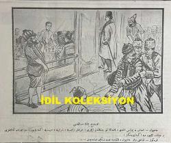 Osmanlıca Karagöz Mizah Dergisi-Gazetesi, Orijinal Dönem Basım, (Ottoman Magazine-Newspaper-Journal Illustré Cara-Gueuz) - 16 Nisan 1924 - Sayı: 1678 - Hicri: 12 Ramazan 1340 - Rumi: 16 Nisan 1340 - Karikatür: Bir Fırkalık Millet Meclisi 