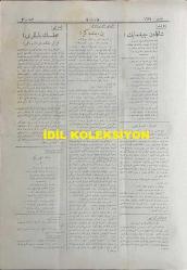 Osmanlıca Karagöz Mizah Dergisi-Gazetesi, Orijinal Dönem Basım, (Ottoman Magazine-Newspaper-Journal Illustré Cara-Gueuz) - 2 Nisan 1924 - Sayı: 1674 - Hicri: 27 Şaban 1342 - Rumi: 2 Nisan 1340 - Bir Bardak Suda Fırtına 