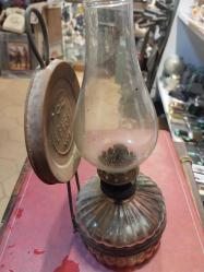 GAZ LAMBASI,  NADİR ÇIKAN MİNNAK  GAZ LAMBASI.  21,5 CM.