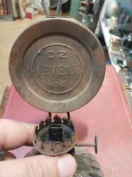 GAZ LAMBASI,  NADİR ÇIKAN MİNNAK  GAZ LAMBASI.  21,5 CM.