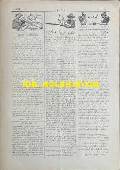 Osmanlıca Karagöz Mizah Dergisi-Gazetesi, Orijinal Dönem Basım, (Ottoman Magazine-Newspaper-Journal Illustré Cara-Gueuz) - 4 Şubat 1925 - Sayı: 1762 - Hicri: 10 Recep 1343 - Karikatür: Yine Kukla Oynamaya Başladılar! 