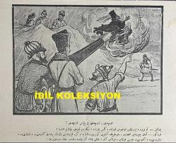 Osmanlıca Karagöz Mizah Dergisi-Gazetesi, Orijinal Dönem Basım, (Ottoman Magazine-Newspaper-Journal Illustré Cara-Gueuz) - 4 Şubat 1925 - Sayı: 1762 - Hicri: 10 Recep 1343 - Karikatür: Yine Kukla Oynamaya Başladılar! 