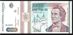 ** ROMANYA ( 1.000 * LEİ ) D * 1991 - ÇİL