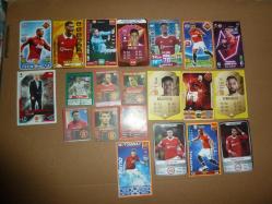 MANCHERSTER UNİTED SPOR FUTBOLCU KARTI 130 ÇEŞİT