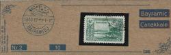 Osmanlı - Bayramiç Çanakkale Damgalı Pul Özel Kartelasında