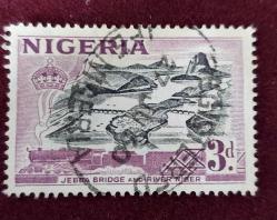 İngiliz sömürgesi NİJERYA- damgalı