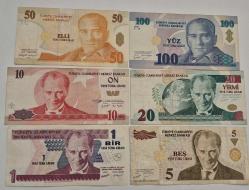1 YTL İle 100 YTL  Arası 8 Emisyon  6,lı Full Set
