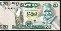 ** ZAMBİYA ( 20 * KWACHA ) 1980-88 - ÇİL