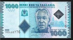 ** TANZANYA ( 1.000 * SHİLİNGİ ) 2010 / 23 - ÇİL