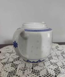 Çin Damgalı Pirinç Taneli Demlik