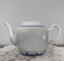 Çin Damgalı Pirinç Taneli Demlik