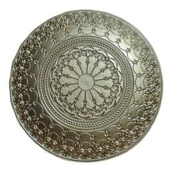 Otantik Kahverengi Şehrazat Dekoratif Tabak