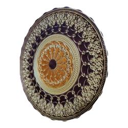 Otantik Kahverengi Şehrazat Dekoratif Tabak