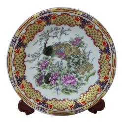 Kosova Tavuskuşu Dekoratif Tabak 11 cm