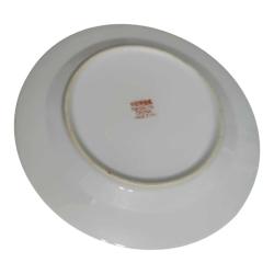 Çin Geleneksel Motifli Dekoratif Tabak 20 cm - (4 adet)