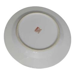 Çin Geleneksel Motifli Dekoratif Tabak 20 cm - (4 adet)