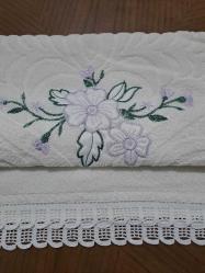 DANTEL ÖRGULU - MAKINE NAKIŞLI HAVLU