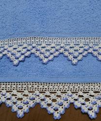 DANTEL ÖRGÜLÜ HAVLU