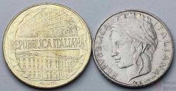 İTALYA 1995-96 YILLARI HATIRA 100-200 LİRE ÇİL (59)
