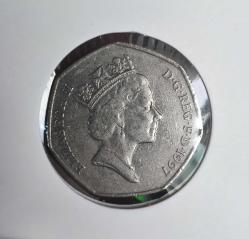 İNGİLTERE  FIFTY  PENCE  1997