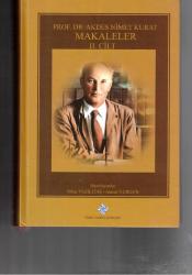 PROF.DR. AKDES NİMET KURAT MAKALELER ÜÇ CİLT TAKIM