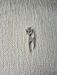 alpaka kedi kolye ucu