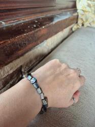 füme sedef bileklik 3lü