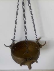 Boğa Figürlü Bakır Kap