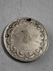 Osmanlı Sultan Mehmet Reşat 10 kuruş Gümüş 1327/7