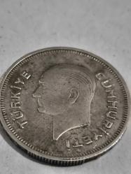 1936 Gümüş 50 Kuruş Orjinal Eski Para çok iyi kondüsyondadır.