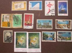 LOT.8 » KARIŞIK DAMGALI TÜRK PULLARI m11