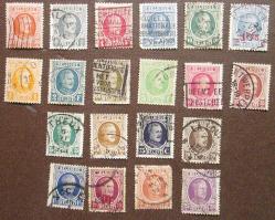 LOT.16 » BELÇİKA PULLARI KRAL I. ALBERT RESİMLİ DAMGALI M7