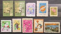 LOT.10 » KARIŞIK VİETNAM PULLARI DAMGALI m4