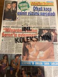 HAFTA SONU DERGİ - GAZETESİ EKSTRA EKİ DOĞUM GÜNÜ HEDİYESİ (TURKİSH -MAGAZINE - NEWSPAPER) - TAM TAKIM 8 SAYFADIR -  10 OCAK 1992 - Sayı: 2 - Murat Erdoğan-Seren Serengil-Tarık Tarcan-Meltem Doğanay-Haldun Peksayar-Gülbin Peksayar-Prof.Dr.Haluk Cillov-Hakan Peker-Samra Sökman-Meral Konrat-Selen-Mahmut Tezcan-Güler Hanım-Ahmet Şimşek-Arzu Özal-Barış Kocaoğlu-Chad-Alex-Beverly Hills-Alec-Double Impact-Brandon Lee-Bruce Lee-Chuck Norris-David Carradine-Mazhar Alanson-Jean Claude Van Damme-Hakan Peker-Samra Sökmen-Arnold Schwarzenegger-Chuck Norris-David Carradine-Fred Astaire-Brandon Lee-Bruce Lee-Chad-Alex-Tina Turner-Kim Wilde-David Bowie-Halit Akçatepe-Nezih Tuncay-Hadi Çaman-Orçun Sonat-Ali Yalaz-Ayşegül Uyguner-Gönül Tuncay-Okay Temiz-Engin Evin-Ahmet Ayık-Teoman Ayık-Sibel-Yeşim-Ahmet Şimşek-Roger Spottiswoode-Mel Gibson-Murat Kürüz-Gül Erbil-Mahmut Tezcan-Güler Hanım-Selim Andak-Bora Ayanoğlu-Alaeddin Yavaşça-Yıldırım Gürses-Erol Sayan-Al Doğan Ergin-Özbekir Kasım İnaltekin-Zeki Sü