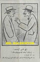 Osmanlıca Karagöz Mizah Dergisi-Gazetesi, Orijinal Dönem Basım, (Ottoman Magazine-Newspaper-Journal Illustré Cara-Gueuz) - 28 Ekim (Teşrin-i Evvel) 1925 - Sayı: 1838 - Hicri: 9 Rebiülahir 1344 - Karikatür: Gücü Gücü Yetene mi? 