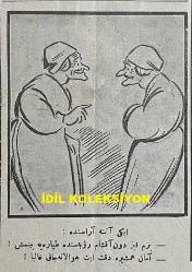 Osmanlıca Karagöz Mizah Dergisi-Gazetesi, Orijinal Dönem Basım, (Ottoman Magazine-Newspaper-Journal Illustré Cara-Gueuz) - 28 Ekim (Teşrin-i Evvel) 1925 - Sayı: 1838 - Hicri: 9 Rebiülahir 1344 - Karikatür: Gücü Gücü Yetene mi? 