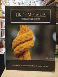 UKDE MECMUA - 2017 / SAYI : 1